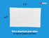 Paw Wipes Plus, 100 Orange Scented Wipes - Absorbent Pet Wipes for Dogs, Cats, Puppies & Kittens, Easy to Use