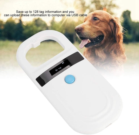 Microchip Scanner Reader Pet Universal Rechargeable Animal Chip Id Scanner Microchip and Accessories Scanner Pet Tag
