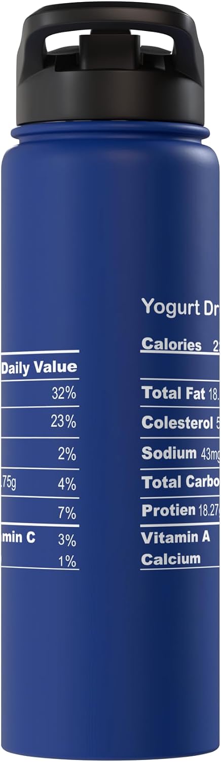 Family Matching Thanksgiving Tee for Family Funny Yogurt Dressing Thanksgiving Nutritional Fact Stainless Steel