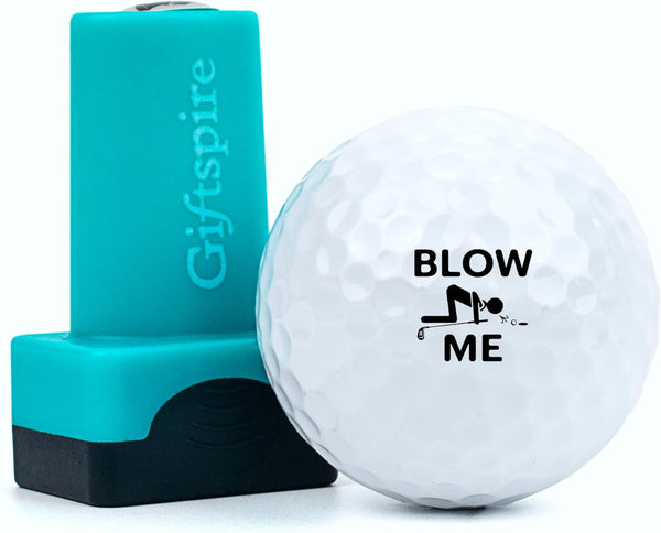 Giftspire Funny Golf Ball Stamp, Monogram Marker for Easy Identify & Reusable Personalized