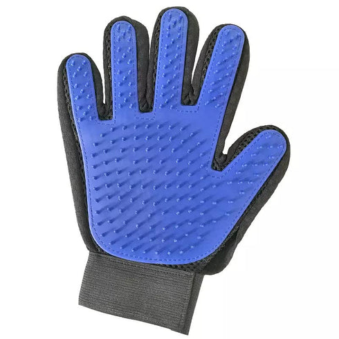 Pet Hair Remover Glove - Gentle Grooming Brush with Enhanced Five Finger Design for Dogs & Cats