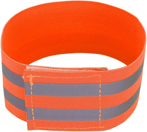X AUTOHAUX 8pcs High Visibility Reflective Bands for Arm Night Cycling Riding Reflector Tape Straps Bracelet