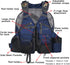 Raprance Fishing Vest for Men and Women - Outdoor Activity Fly Bass Fishing Vest Backpack
