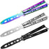 Practice Tool Set of 3 Color, Full Stainless Steel, Cool Color Design (black&silver&colorful)
