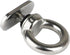 Stainless Steel Kayak Track Mount Tie Down Eyelet Rail for Kayak Canoe Boat, 6 Packs