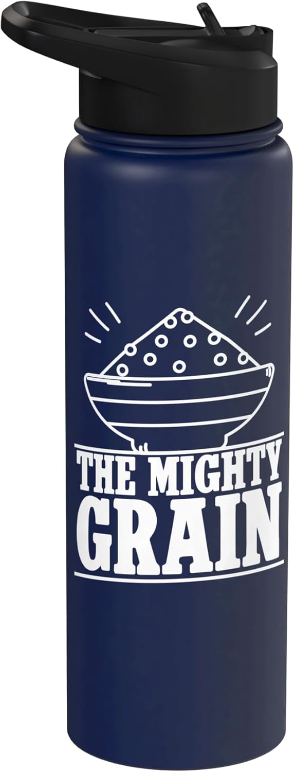 Quinoa Gifts The Mighty Grain Quinoa Stainless Steel Insulated Water Bottle