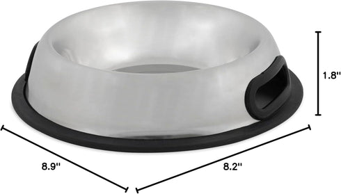 Petmate Double Grip Stainless Steel Bowl