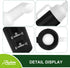 Roykaw Golf Cart Sand Bottle with Holder, Divot Filler Sand & Seed Bottle Compatible with EZGO, Club Car, Yamaha