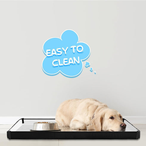 4 33 23 Inch FoldTier Dog Pee Pad Holder with Fixing Clips x Extra Large Foldable Potty Pads Puppy Pad Holder Tray