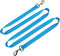 6FT Nylon Dog Tether, 1" Wide Reflective Thick Web Dog Training Tie Down for Medium Large Dogs Indoor Outdoor (Blue)
