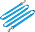 6FT Nylon Dog Tether, 1" Wide Reflective Thick Web Dog Training Tie Down for Medium Large Dogs Indoor Outdoor (Blue)