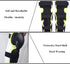 Motorcycle Knee Shin Guard Pads for Men Women, Anti-Slip Protector Adjustable Motocross Knee Protection Gear