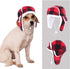 Stock Show Pet Trapper Hat, Classic Plaid Pet Birthday Hat for Dogs, Festive Christmas Holiday Accessory