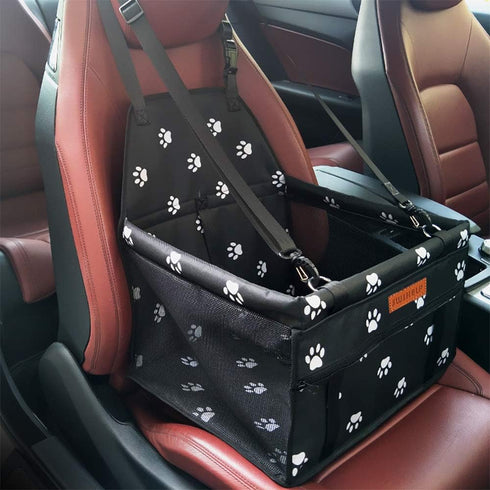 SWIHELP Dog Car Seat Puppy Portable Pet Booster Car Seat with Clip-On