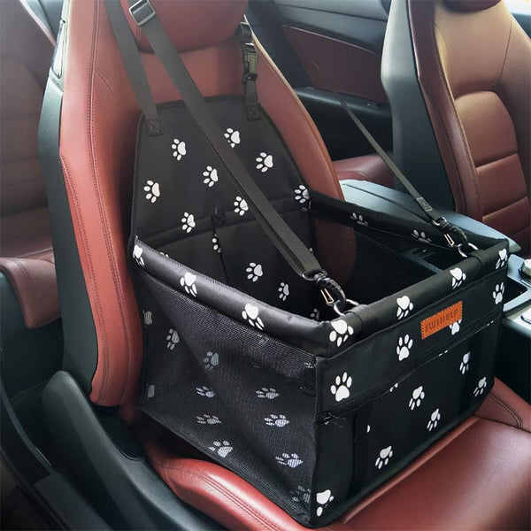 SWIHELP Dog Car Seat Puppy Portable Pet Booster Car Seat with Clip-On