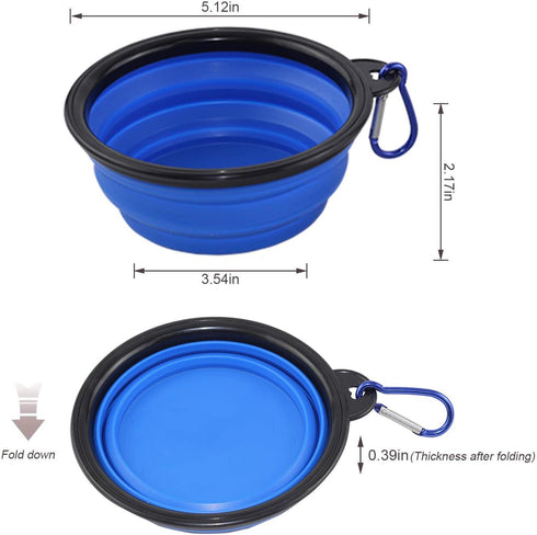 Stainless Steel Dog Cat Bowls, 4 Pack Shallow Cat Dishes for Food and Water, Metal Whisker Relief Pet Bowl for Small