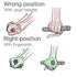Mountain Bike Handlebar Ends, Lightweight Ergonomic Design Bar Ends Attachments with Fluorescent Lamp