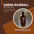 Softball Glove Oil - Softens, Hydrates, and Break-in Baseball Gloves and Softball Mitts by Increasing Flexibility - Great for Breaking in New Equipment (8.0 oz) - Made in USA by SARNA BASEBALL