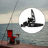 1 Vaveren Pair Fishing Chair Foot Pedals Foldable Chair Pedals Components Metal Adjustable Camping Chair Foot Rests