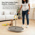 Dog Potty Tray with Handle, minandhua Indoor Puppy Potty Training Tray & Pee Pad Holder, Oval Design with Pour Spout