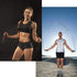 Jump Rope for Fitness - Two Pack Skipping Rope, Speed Jump Rope for Kids and Adults Exercise