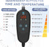 2023 Newest Dog Heating Pad with Temperature Adjustment, Anti-bite, Timer, Indoor Waterproof Electric Heated Mat