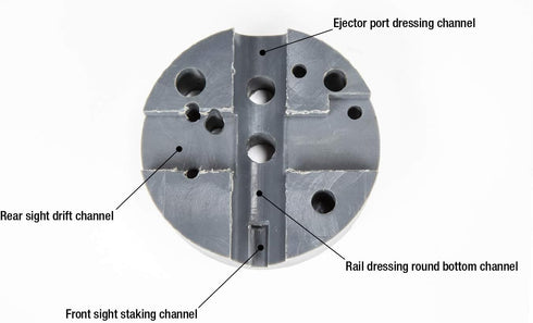 Wheeler Universal Bench Block - Non-Marring Construction for Pistols, Gunsmithing