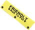 JXGZSO Not Friendly Ask to Pet Dog Lead - Give Me Space Dog Leash Wrap Rescue Dog Lead Cover (FRIENDLY A to P DLS)