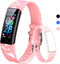 Kids Watch Fitness Tracker, Activity Tracker with Pedometers, Stopwatch, IP68 Waterproof, 11 Sport Modes for Ages 6-16