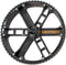 YakAttack TowNStow Kayak Cart, BeadLoc Rubber Tread Wheel for Hardpack Ground Surfaces, Black - Single Pack