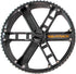 YakAttack TowNStow Kayak Cart, BeadLoc Rubber Tread Wheel for Hardpack Ground Surfaces, Black - Single Pack