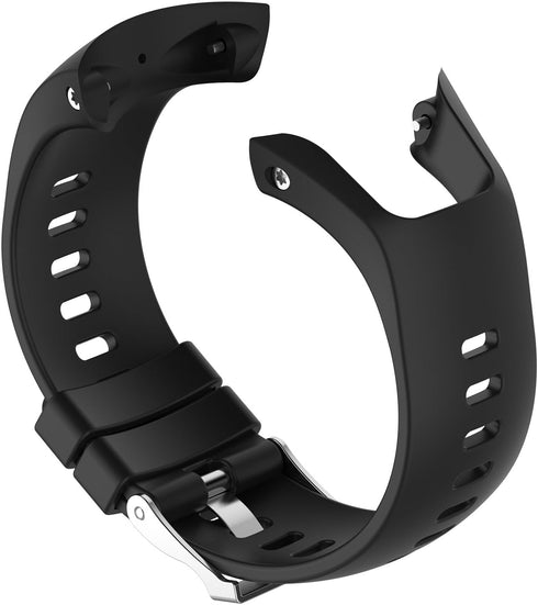 Replacement Soft Silicone Wristband Strap for Suunto Spartan Trainer Wrist HR, with Metal Buckle