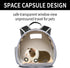 Backpack Bunny Carrier, Guinea Pig Carrier,Small Animal Carrier for Rabbit,Bearded Dragon, Lizard,Hamster,Kitten.