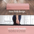4 6 2 Gymnastics Mat Exercise Mat ft x ft x in Folding Gym Mat for Yoga, Pilates, Stretches & Floor Exercises