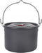 Portable Lightweight Camping Pot Set for Outdoor Cooking, Hanging Camping Pot for Hiking Adventure