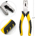 Wire Cage Buckle Pliers with 600 Wire Cage Clips for Rabbit Bird Poultry Chicken Cage Building Installation