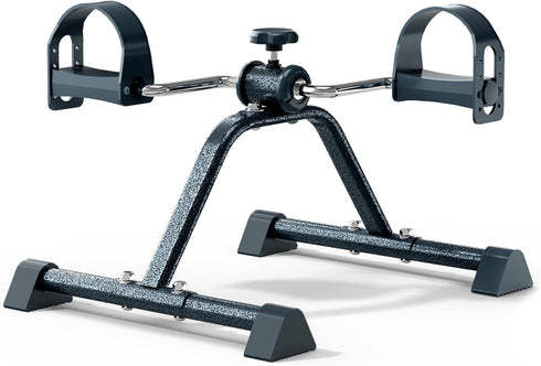 FITKS360 Under Desk Elliptical & Mini Exercise Bike Seated Leg Exerciser & Pedal