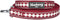 Blueberry Pet Small 3M Reflective Jacquard Dog Leash, 5 ft x 5/8", Marsala Red
