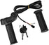 Waterproof Electric Bike Grip, 1 Pair Throttle Handlebar Grip with LED Display for Electric Cars, Bikes, Scooters