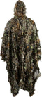 Zicac Outdoor Ghillie Suit | 3D Leafy Camo Poncho for Men | Hunting, Bird Watch, Military CS Cloak