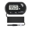 Shutao Digital Aquarium Thermometer with LCD Display - Water-Resistant Sensor Probe and Suction