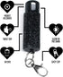 Red Hot Pepper Spray Keychain for Women, Quick Access and Powerful Pressure, 16 Foot Range by Guard Dog Security