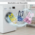 MGY 3 Pack Washable Female Dog Diapers with Suspender - Reusable Super Absorbent & Leakproof Fixed Doggie Diapers