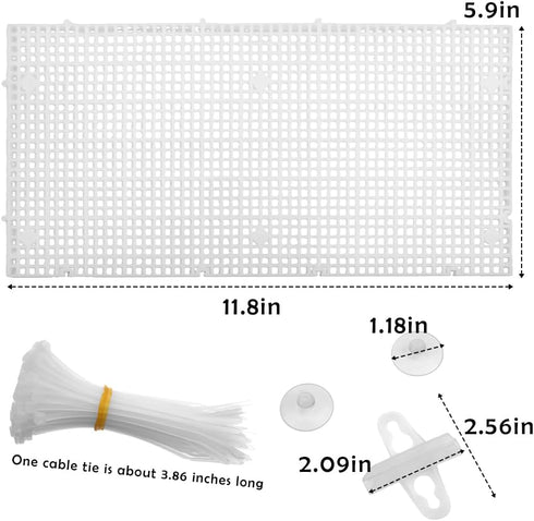 DQITJ 5 Pcs DIY Hermit Crab Ladder Climbing Toy Climbing Wall Tank Accessories Aquarium Decoration