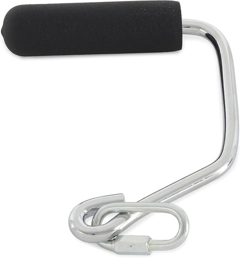 Total Gym Accessories Open Ended Chrome Grip Handles for Total Gym Home Workout Machines, Compatible for Supra, Electra