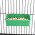 2 Pcs Pet Bird Parrot Food Bowls, Small Animal Feeder Bowl, Convenient Hanging Container for Small Birds