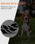 Taglory 15FT 30FT 50FT Dog Tie Out, Long Leash with 2 Swivel Hooks for Large Medium Small Dogs Walking, Black