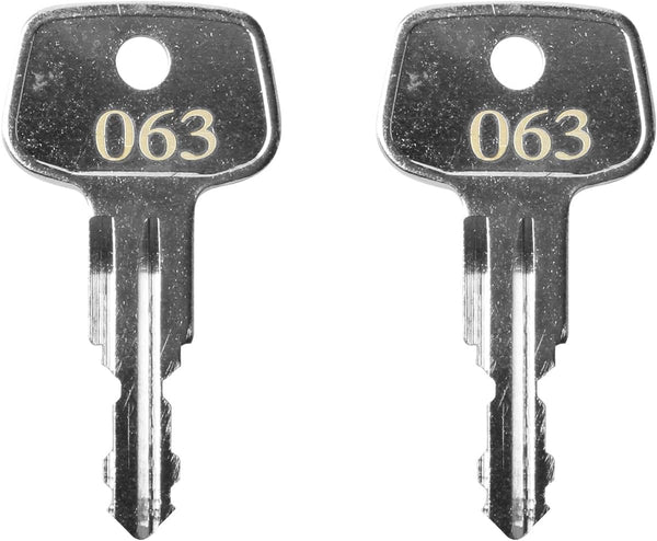 Key for Thule Key Replacement,for Roof Racks, Carriers, Crossbars Key etc,(Codes N063) by Hugexpen