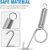 20 Pcs Metal Spring Cage Latch Door Hook for Fixing Rabbit, Dog, Cat, Birds, Rodents, Guinea Pig, Hamster