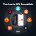 moofit HW401 Heart Rate Monitor Armband, IP67 Waterproof, Bluetooth/ANT+ Support, Rechargeable Optical Sensor